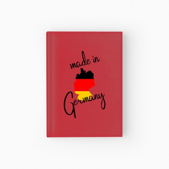 Discover made in Germany - Deutschland - Europe Hardcover Journal