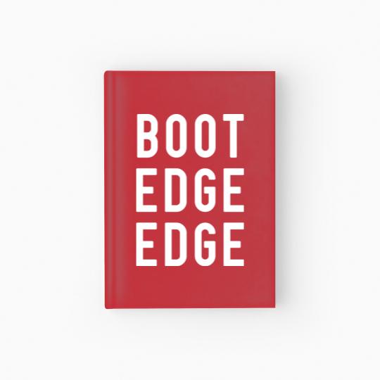 Discover Pete Boot edge edge Hardcover Journal