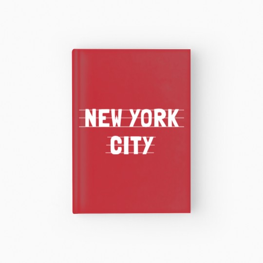 Discover New York city Hardcover Journal