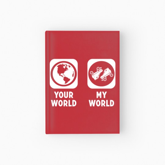 Discover Skating Hardcover Journal