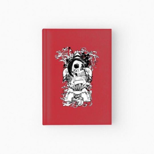 Discover Skull Hardcover Journal