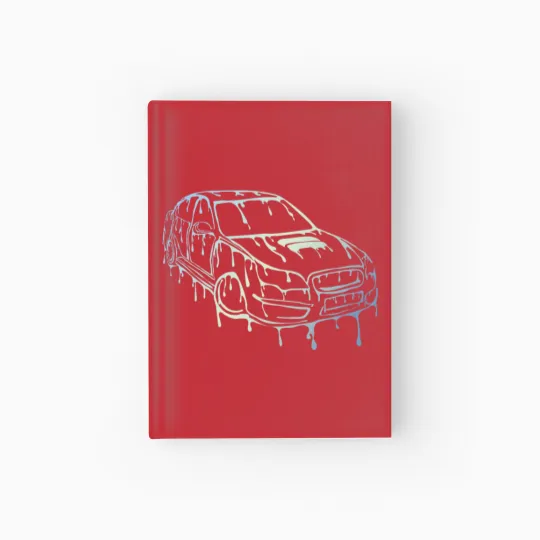 Discover tuned car Hardcover Journal