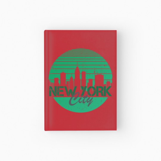 Discover New York City Skyline Hardcover Journal