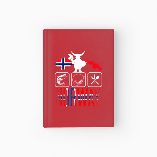 Discover norway Hardcover Journal