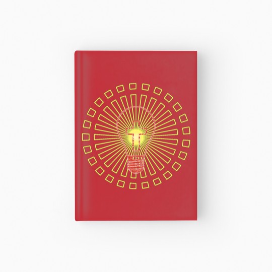 Discover Be A Light Hardcover Journal
