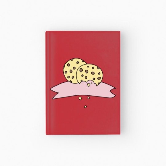 Discover Cookies Chocolate Bakery Hand Drawn Doodle Hardcover Journal