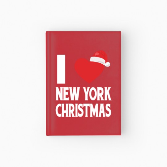 Discover Christmastime is here in New York City Hardcover Journal