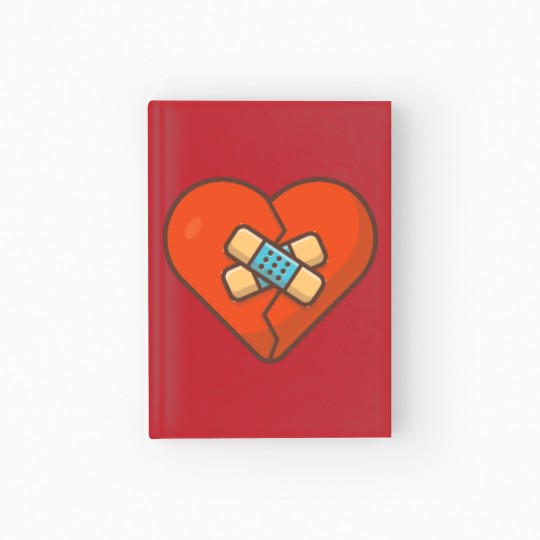 Discover Broken Heart Hardcover Journal
