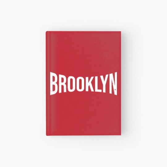 Discover Brooklyn Compressed Vintage Hardcover Journal