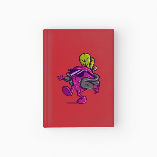 Discover Vegetable Cool Radish Hardcover Journal