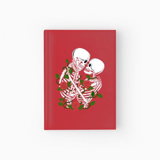 Discover Skulls Lover Hardcover Journal