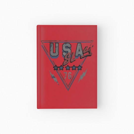 Discover Slay Usa Triangle Graphic Hardcover Journal