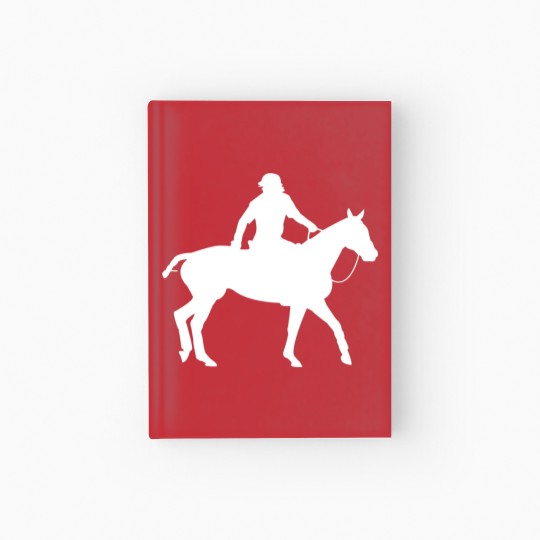 Discover Horse Rider Pocket Design Hardcover Journal for Horse Lovers