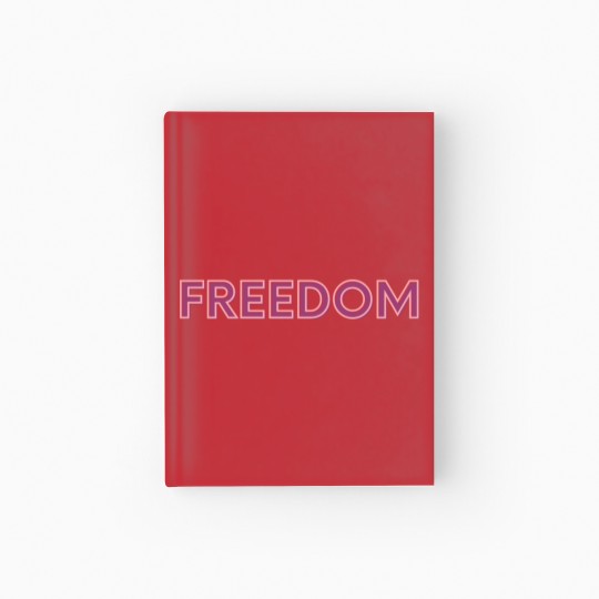 Discover Freedom People World Together Hardcover Journal