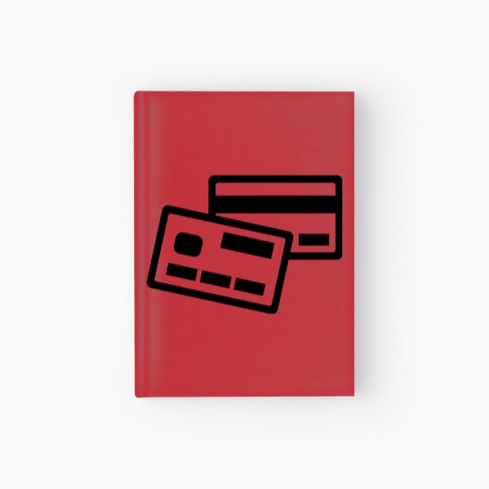 Discover Credit card Hardcover Journal