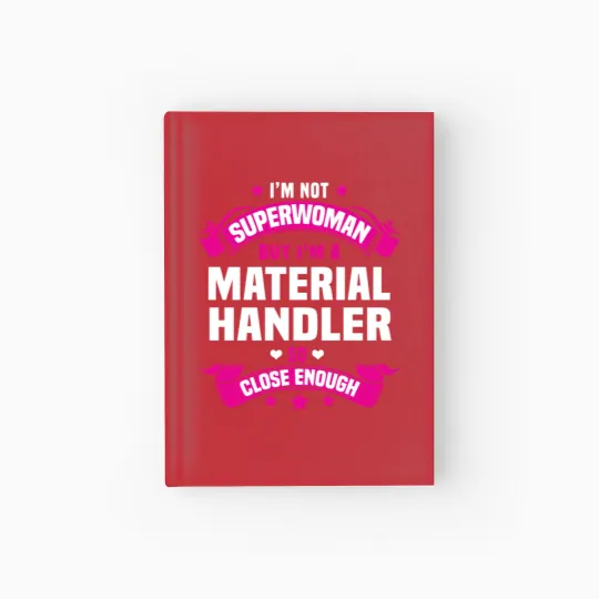 Discover Material Handler Hardcover Journal
