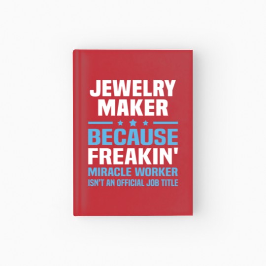 Discover Jewelry Maker Hardcover Journal
