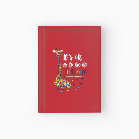 Discover April 2Nd It's Ok Tobe Different Autism Awareness Hardcover Journal