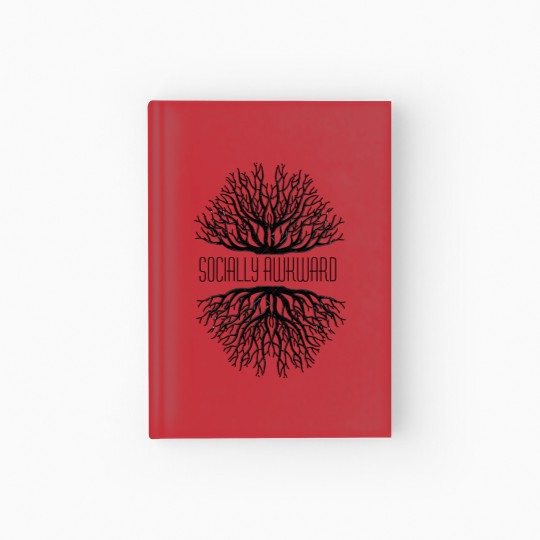 Discover Socially Awkward Hardcover Journal