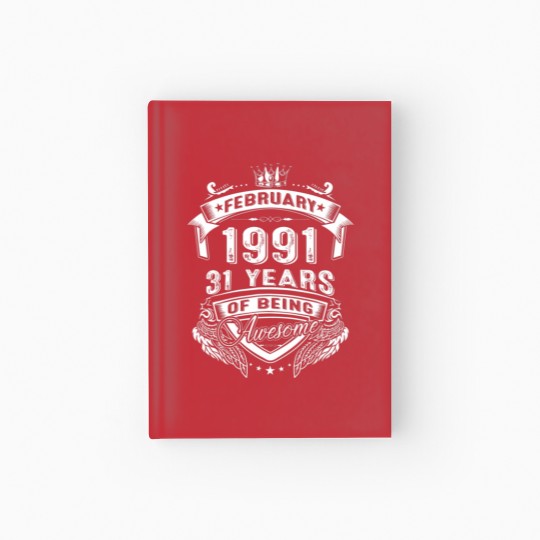 Discover February 1991 31 Years Of Being Awesome Limited Ed Hardcover Journal