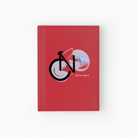 Discover Men's  Cyclenuts T Hardcover Journal