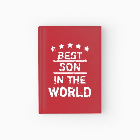 Discover Best Son In The World Hardcover Journal