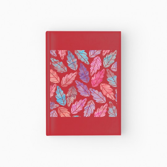 Discover Colorful leaves Hardcover Journal