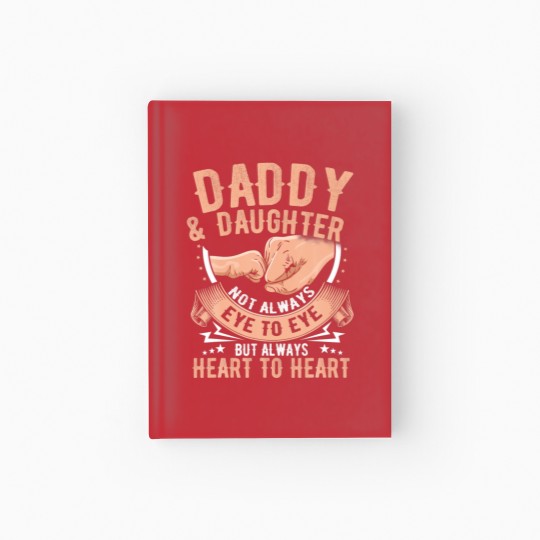 Discover Fathers Day T From Daughter Daddy Papa Gift Padre Hardcover Journal