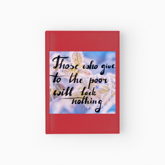 Discover Bible Verse Hardcover Journal