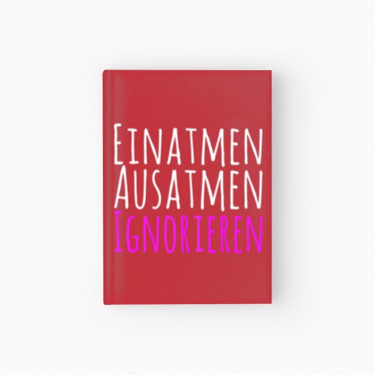 Discover Womens Inhale Exhalation Ignore Women I Meme Anti Hardcover Journal