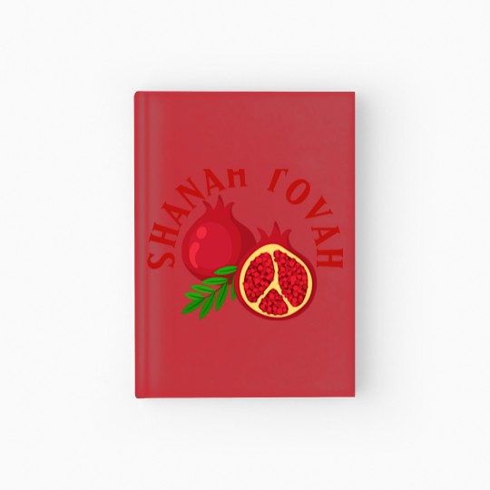 Discover Rosh Hashanah Shanah Tovah Pomegranates Hardcover Journal