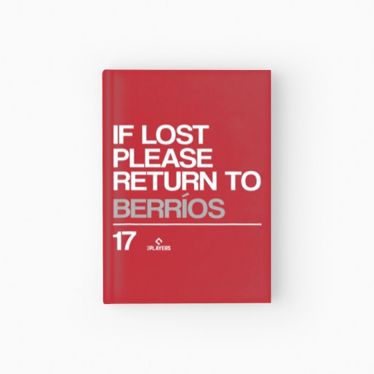 Discover Lost Return To Jose Berrios Funny Toronto Baseball Hardcover Journal