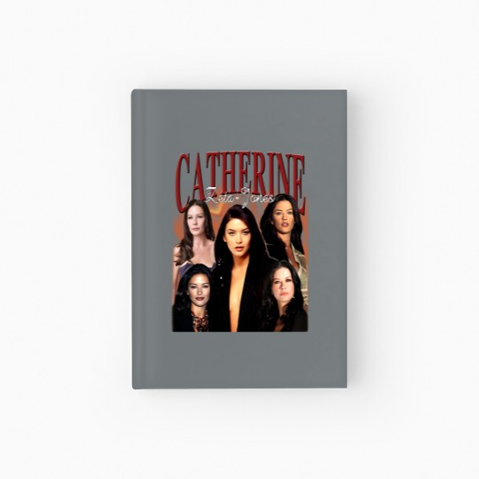 Discover Catherine Zeta Jones Vintage Hardcover Journal
