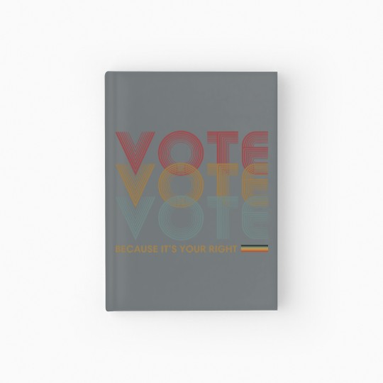 Discover Election 24 Hardcover Journal for Activists
