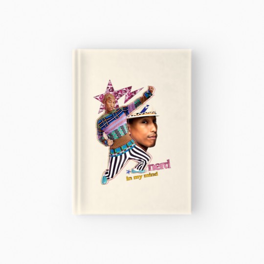 Discover Pharrell William Nerd In My Mind Vintage Hardcover Journal