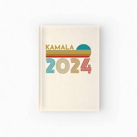 Discover Pro Kamala - Harris 2024 Hardcover Journal