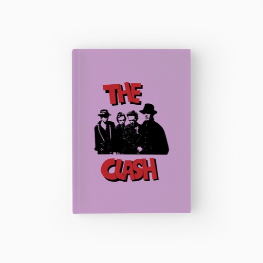 Discover The Clash Vintage Rare Hardcover Journal - British Punk