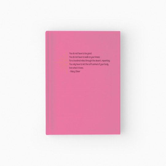 Discover Wild Geese | Mary Oliver Hardcover Journal
