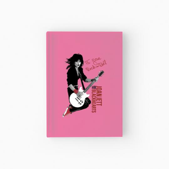 Discover New Joan Jett Rock N Roll Funny Hardcover Journal Hardcover Journal