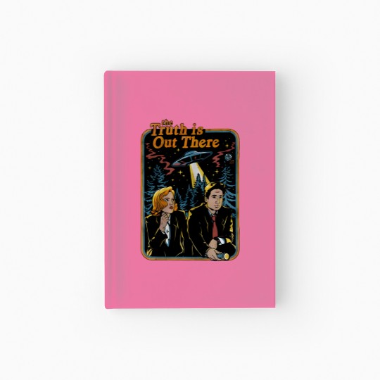 Discover The truth is out there X Files funny Classic Hardcover Journal