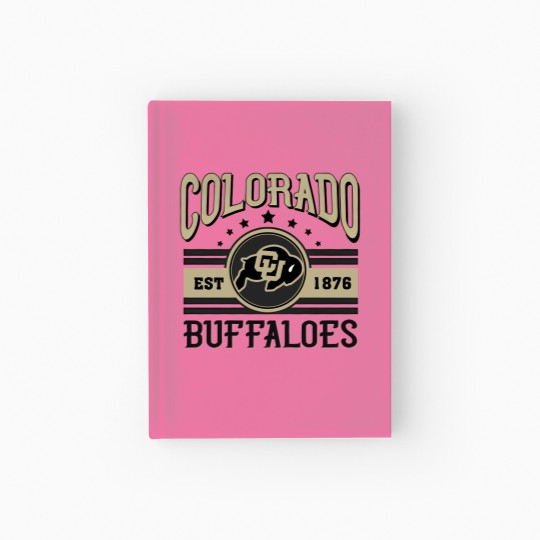 Discover Colorado Buffaloes Football Est 1876 Hardcover Journal, University of Colorado Hardcover Journal
