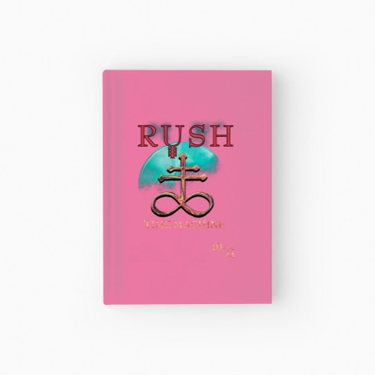 Discover Vintage 10/11 Rush Time Machine Tour Hardcover Journal
