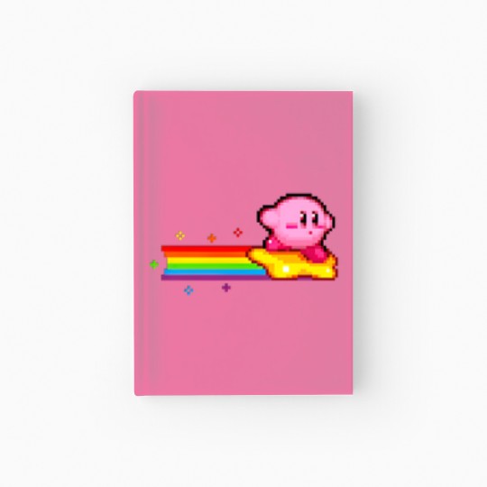 Discover Kirby Rainbow Hardcover Journal, Cute Kirby Hardcover Journal