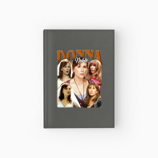 Discover Limited Donna Noble Vintage Hardcover Journal, Gift For Woman
