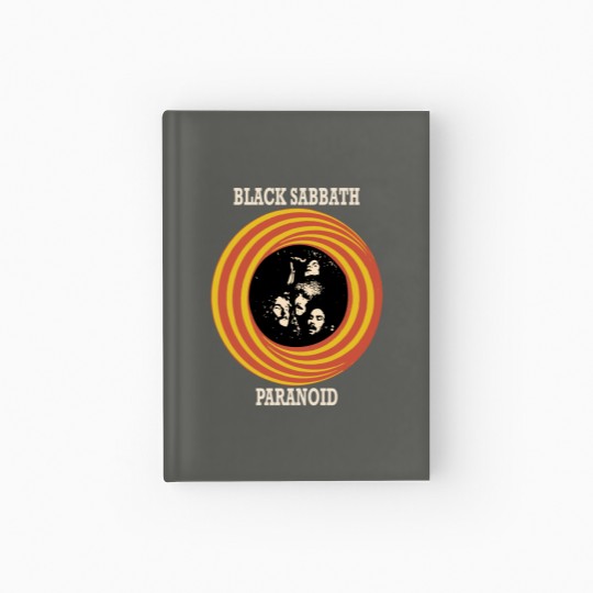 Discover Black Sabbath Vintage Band Hardcover Journal