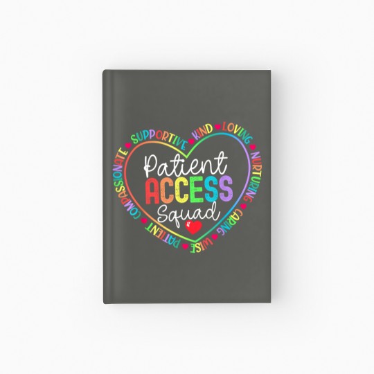 Discover Patient Access Squad Specialist Rainbow Appreciation Hardcover Journal