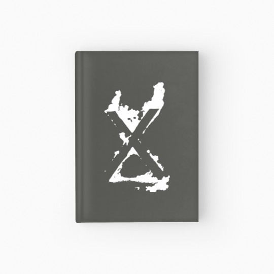Discover X band logo x band los angeles Hardcover Journal