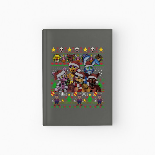 Discover FNAF Five Nights at Freddy's Christmas Ugly Hardcover Journal