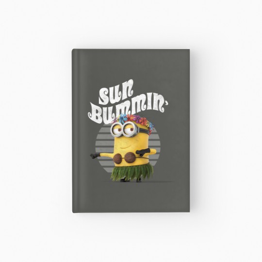 Discover Despicable Me Minions Bob Sun Bummin Hula Graphic Hardcover Journal