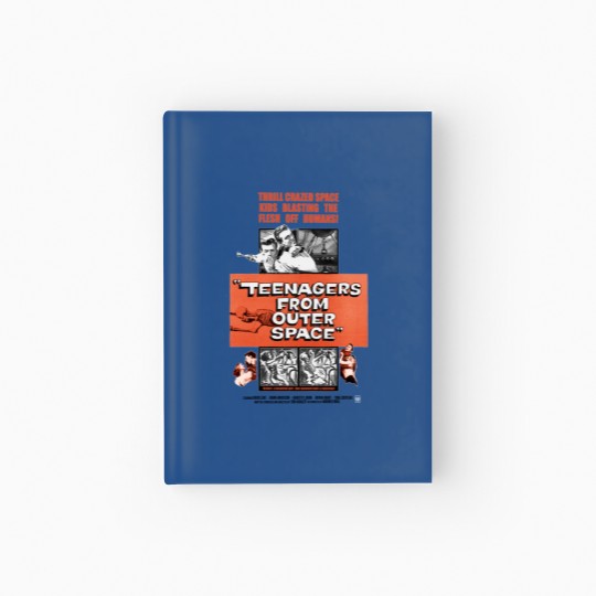 Discover Teenagers From Outer Space Hardcover Journal